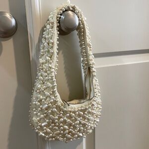 Zara pearl purse